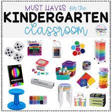 mega list of kindergarten clroom