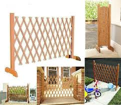 Fence Expanding Portable Wooden Screen