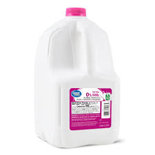 great value fat free milk gallon 128