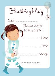 Free Printable Birthday Invitation Cards Happy Holidays