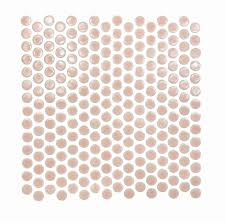 copenhagen penny round pink mosaic