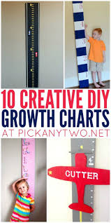10 Creative Diy Growth Charts Kids Family Home