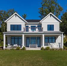 Modern Farmhouse Lake House Home