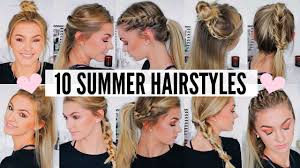 Maybe you would like to learn more about one of these? 10 Cute Easy Summer Hairstyles Youtube