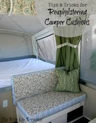 Reupholstering Your Camper Cushions