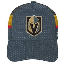 Youth Vegas Golden Knights Adidas Black 2017 Draft Flex Hat