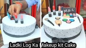 makeup kit cake design makeup cake