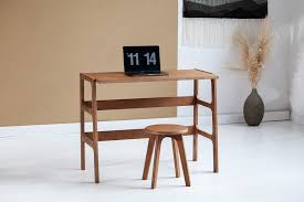 Modern Scandinavian Desk Wooden Mid