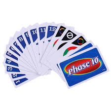 With two players, 10 cards each. 1 Box Challenge Card Phase 10 Card Game Leisure And Entertainment Family Party Playing Cards Challenge Toys Playing Cards Aliexpress