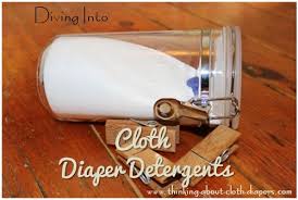 Choosing A Cloth Diaper Detergent