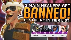 There are 32 playable heroes in overwatch. Overwatch 2 Main Healers Banned Best Heroes Tier List S21 W2 Youtube