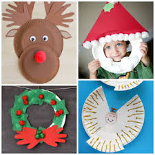 holiday paper plate crafts