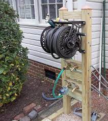 Garden Hose Reel Diy Garden Fountains