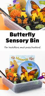 The five senses is a classic preschool theme because young kids learn through these senses. Life Cycle Of A Butterfly Activity Butterflies Activities Life Cycles Sensory Activities For Preschoolers