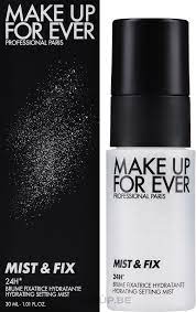 make up fixeerspray make up for ever