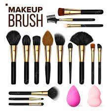 makeup brush cosmetics vector art png