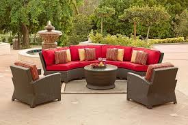canyon 4 piece curved sectional set w