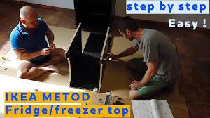 ikea metod fridge freezer top cabinet