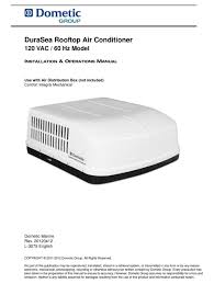 This is the replacement model for the dometic hb2500 under bench air conditioner. Dometic Durasea Installation Operation Manual Pdf Download Manualslib