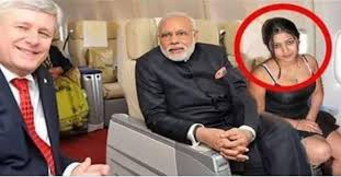 Fact check: PM Modi sitting next to women inside a aircraft is fake - Ayupp  Fact Check