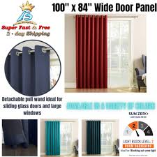 extra wide window curtain panel 100 x84