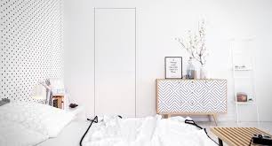 polka dot bedroom matching monochrome
