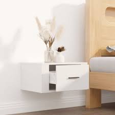 Wall Mounted Bedside Cabinet 50x36x25cm