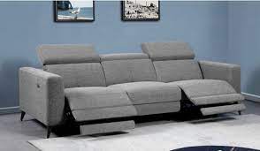 palazzo 4 seater fabric recliner sofa