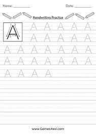 alphabet tracing worksheets free
