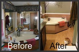 mobile home bathroom remodel