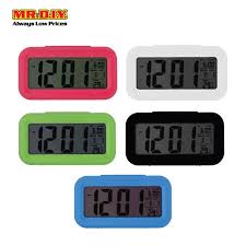 Mr Diy Lcd Digital Alarm Clock 14cm X