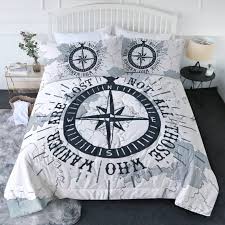 Nautical Comforter Compass Quilt Not