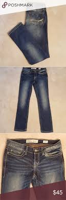 Bke Jeans Bke Sabrina Straight Stretch Jeans Size 28x31 1 2