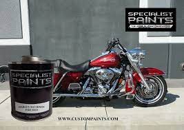 Harley Davidson Fire Red Paint Code