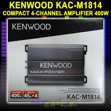 kenwood kac m1814 45w compact 4 channel