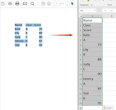 convert pdf table to excel table