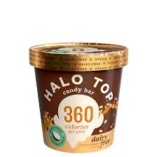 Halo top frozen dessert, dairy free, chocolate almond crunch (1 pt). Halo Top Dairy Free East Side Grocery