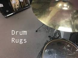 why do drummers use rugs drum sector