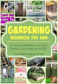 Gardening Resources For Kids Free