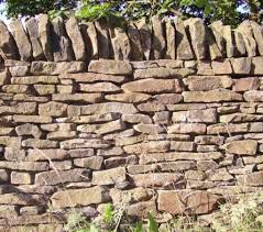 dry stone construction for walls