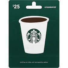You've been given a $20 gift card and a challenge: Starbucks 25 Gift Card Gift Cards Greenleaf Market