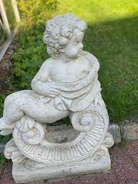 Vintage Garden Cherub Statues