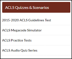 Prepare for your advanced cardiac life support exam with our acls pre test. Acls Study Guide Acls Algorithms Com