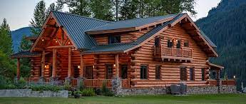 Montana Log Homes Amish Log Builders