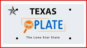 how to lookup texas license plates and