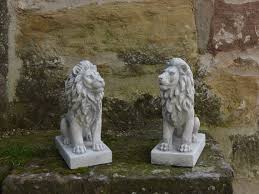 Outdoor Lion Statues