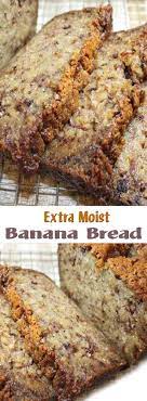 Extra Moist Banana Bread