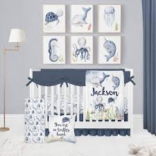 Ocean Crib Bedding Set Baby Boy Crib