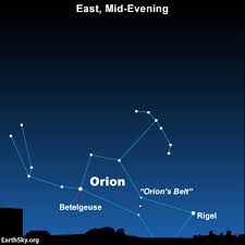 Use Orions Belt To Find Other Stars Sky Archive Earthsky