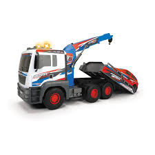 ie tow truck with car thimble toys